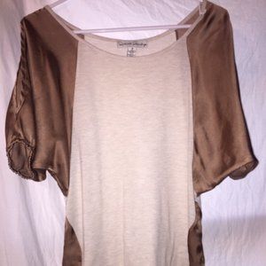 French Laundry Cold Shoulder Top Size S